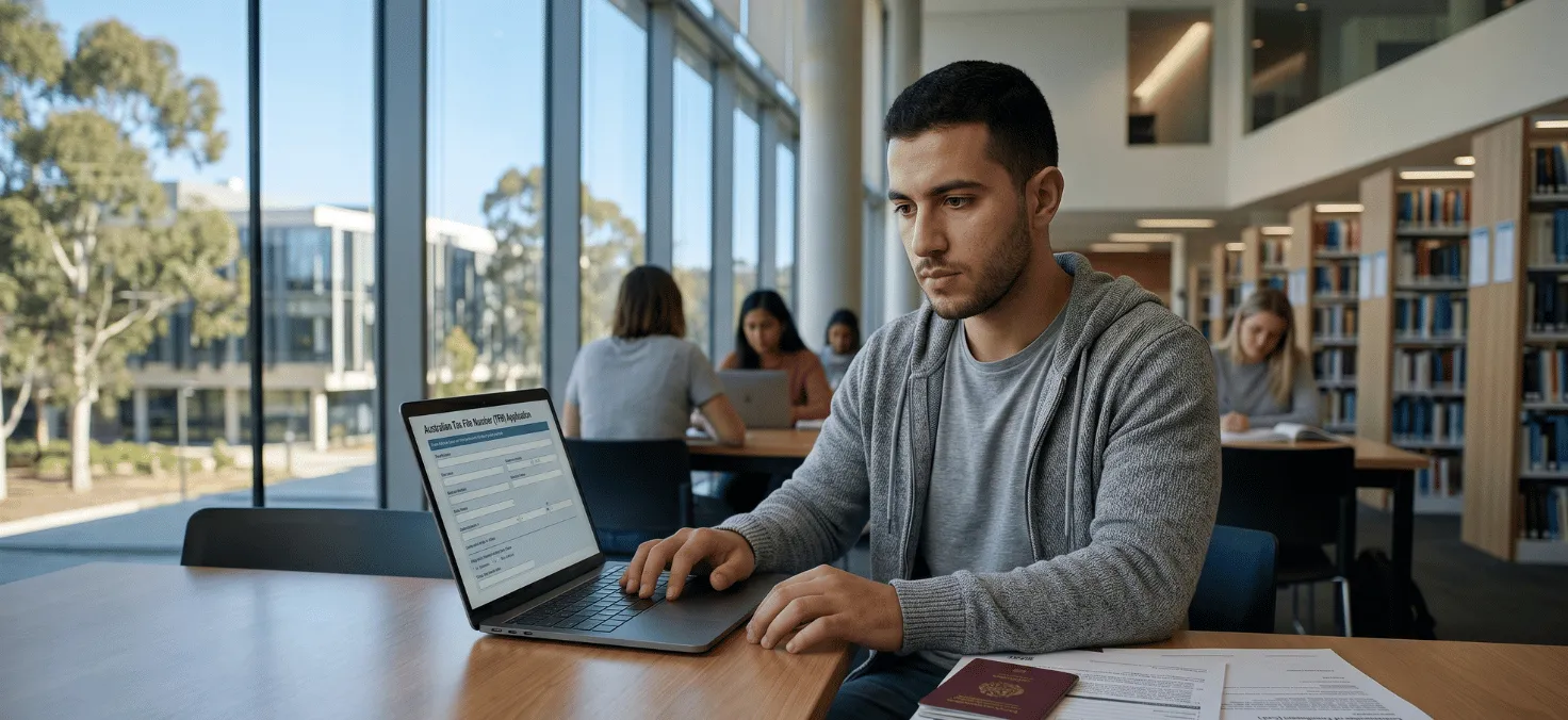 Apply for a TFN for international students in Canberra