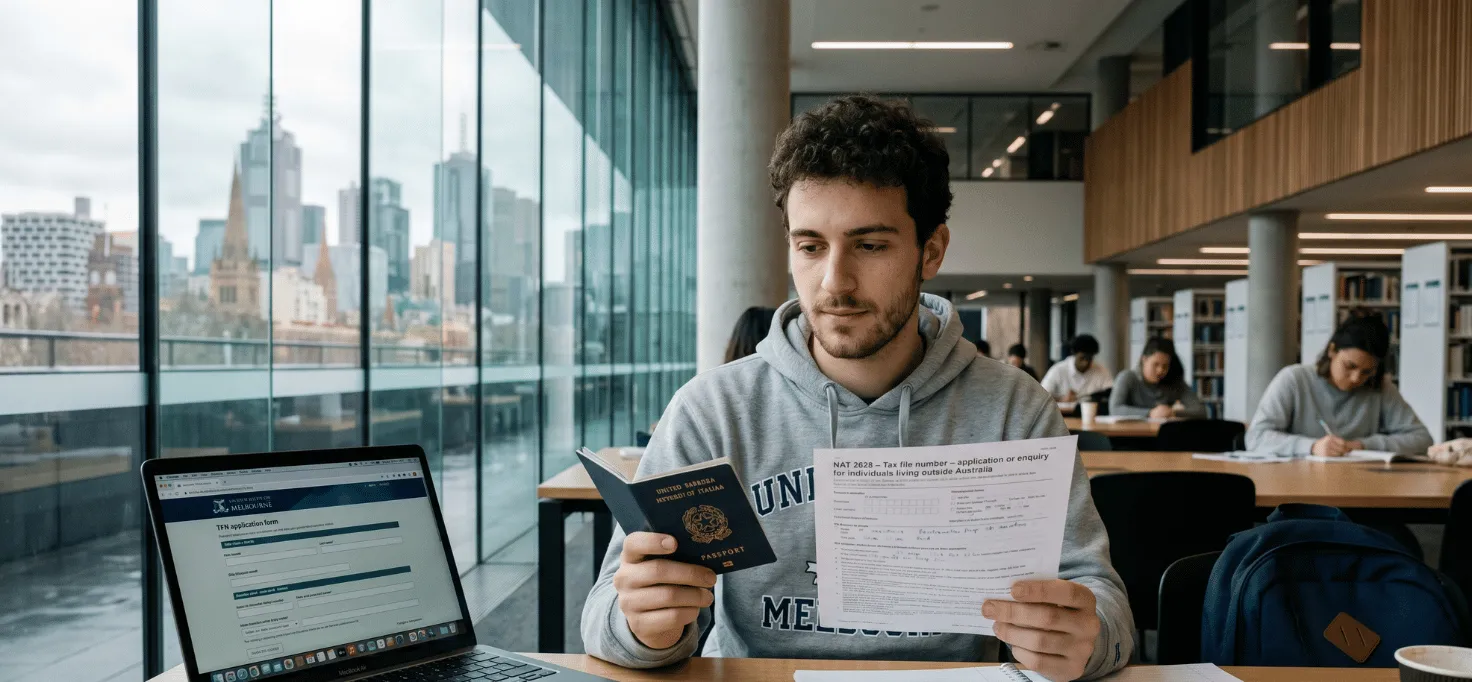 Apply for a TFN for international students in Melbourne