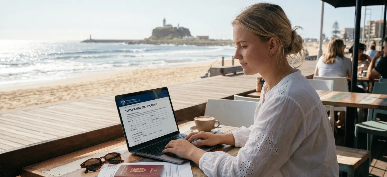 Apply for a TFN for international students in Newcastle