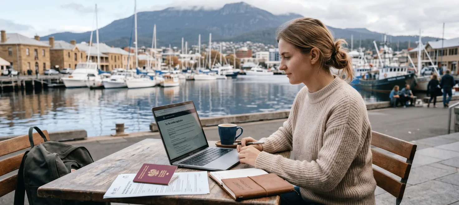 Apply for a TFN for international students in Tasmania